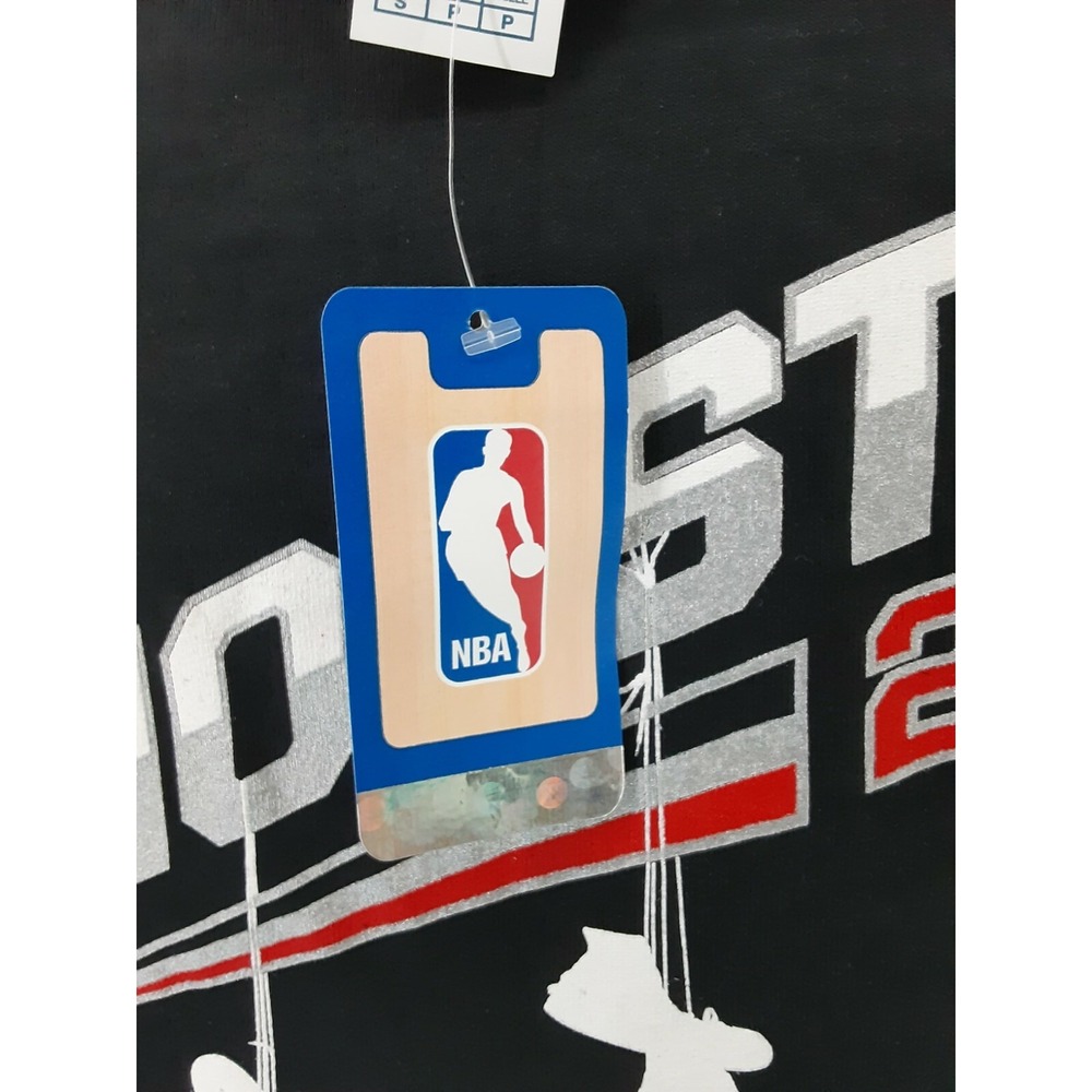 New NBA Houston 2013 Basketball Graphic‎ T Shirt Men's Size Small Black Vintage - Picture 7 of 11